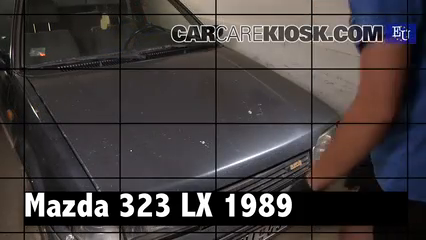 1989 Mazda 323 GLX 1.7L 4 Cyl. Diesel Review
